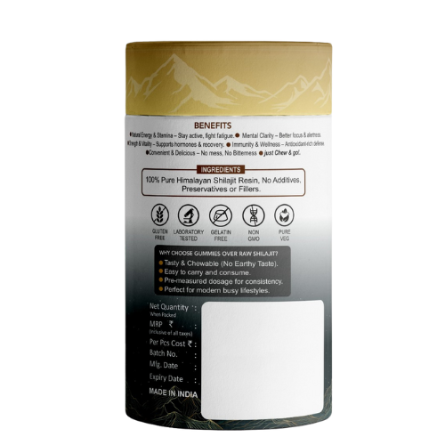 Shilajit Gummies.